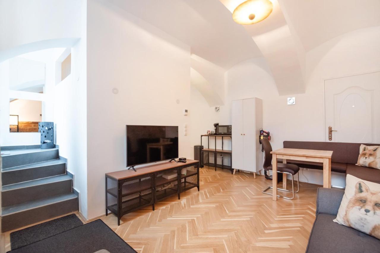 Apartmán Der Fuchsbau - Neu, Kuschelig Und Zentral Im Gruenen Vídeň Exteriér fotografie